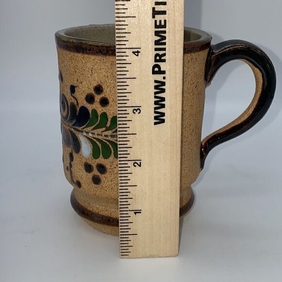 Vintage Tonala Mexican Pottery Mug - Picture 4 of 6